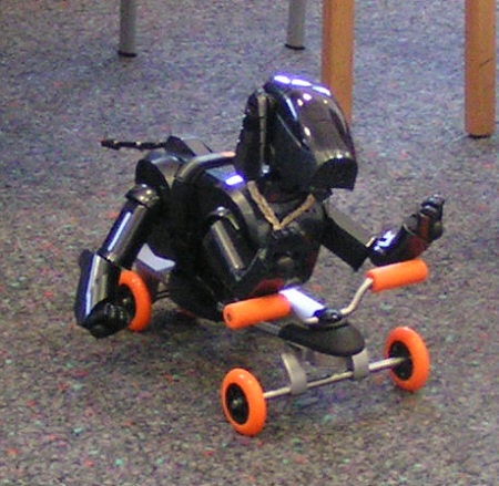 Aibo 111 auf Speedboard